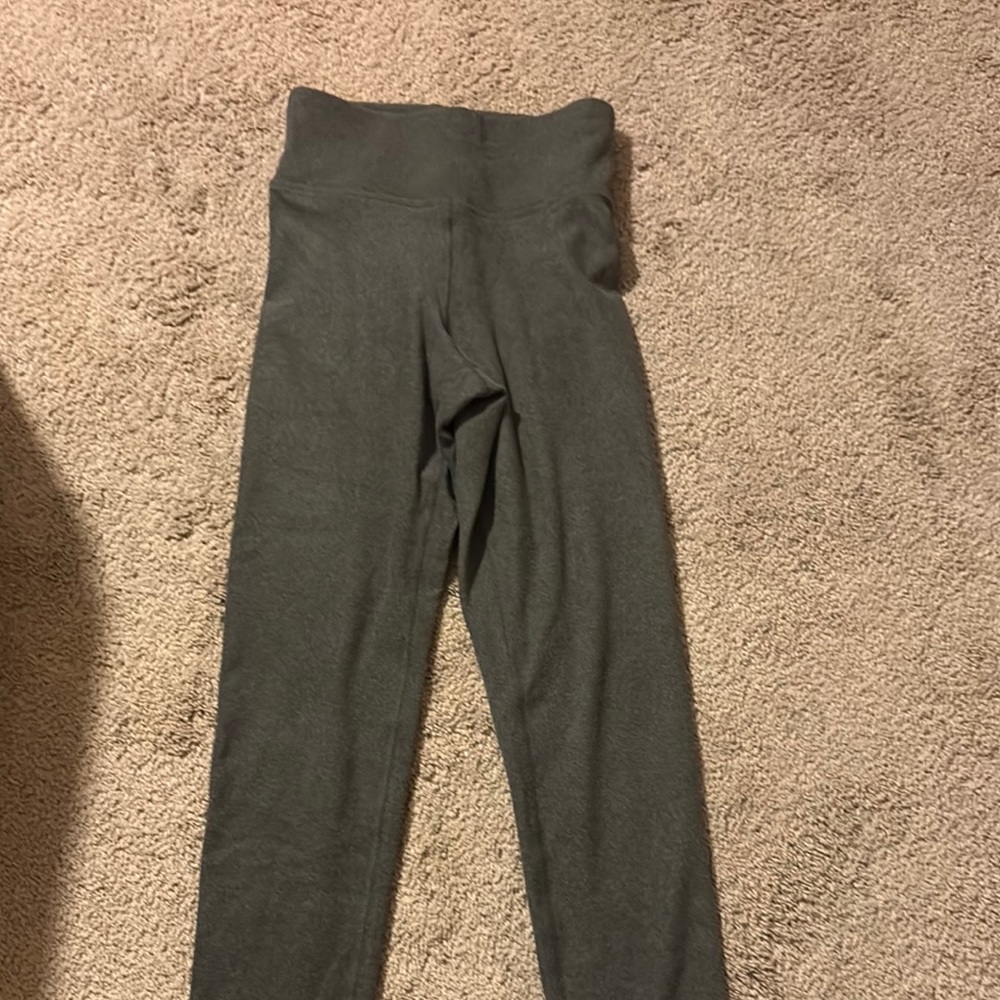 Kids Olive Green Leggings